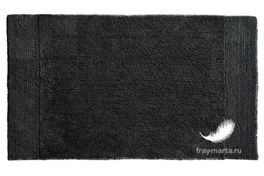 Махровые коврики Dreamtuft черного цвета Weseta, Швейцария