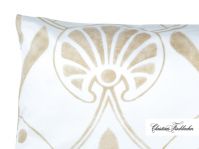 Трикотажное постельное белье Christian Fischbacher Art Deco beige - вид 4 миниатюра