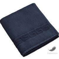 Махровые полотенца Dreamflor Weseta, Швейцария, темно-синего цвета