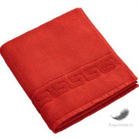 Махровые полотенца Dreamflor Weseta, Швейцария, красного цвета