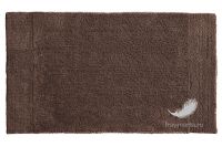 Махровые коврики Dreamtuft  шоколадного цвета  Weseta, Швейцария